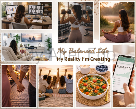 My Balanced Life Dreamboard - Option 3
