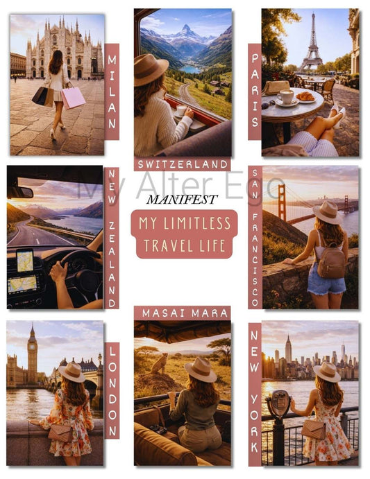My Travel Plans Dreamboard - Option 5